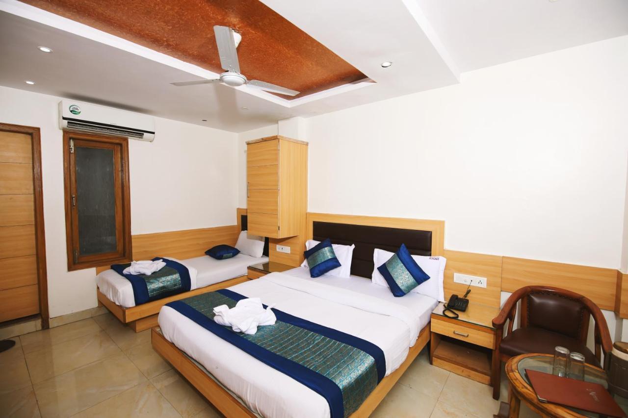 Hotel Lav Kush Deluxe " 3 Min Walking From New Delhi Railway Station " Kültér fotó
