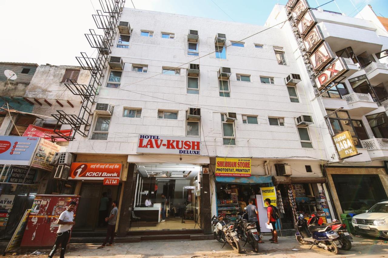 Hotel Lav Kush Deluxe " 3 Min Walking From New Delhi Railway Station " Kültér fotó