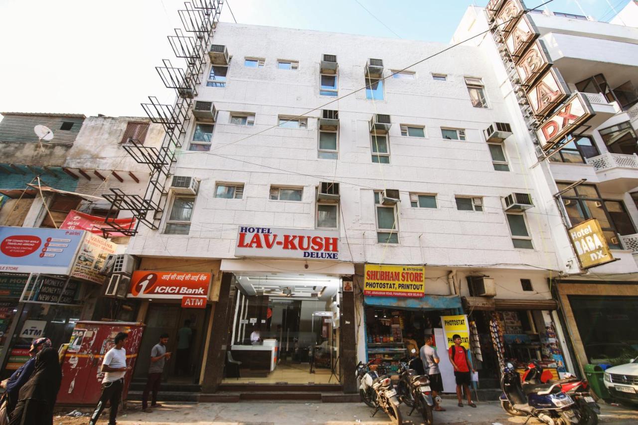 Hotel Lav Kush Deluxe " 3 Min Walking From New Delhi Railway Station " Kültér fotó